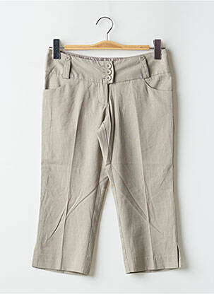 Pantalon trei sferturi elasticitate talie joasă gri VERO MODA femeie
