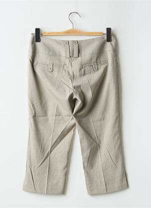 Pantalon trei sferturi elasticitate talie joasă gri VERO MODA femeie