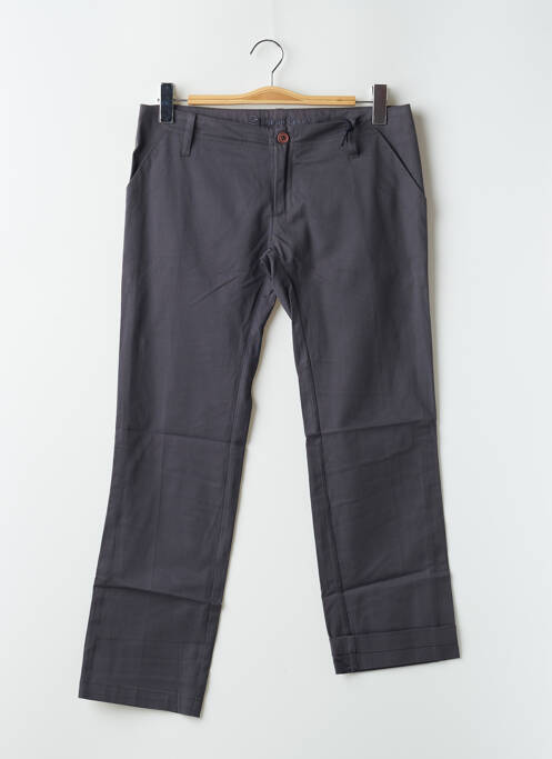 Pantalon drept gri SPIRIT OF GANG femeie