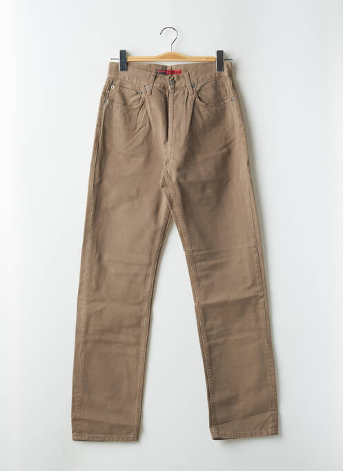 Blugi croială Mom maro TEDDY SMITH femeie