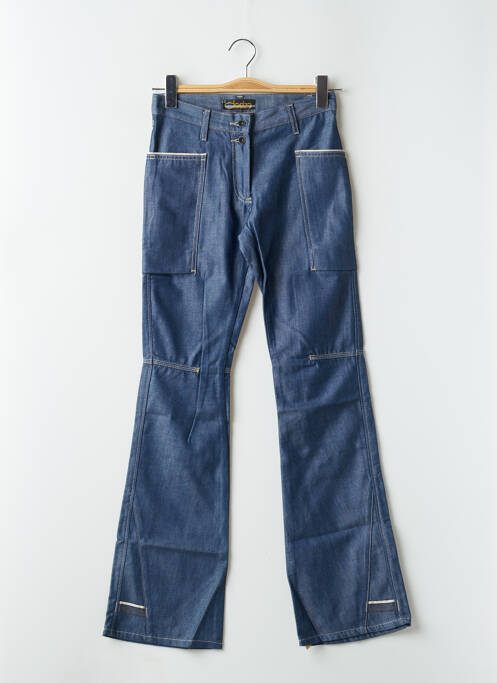 Blugi cu croială evazată albastru TEDDY SMITH femeie