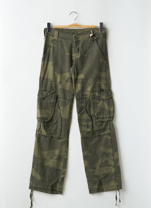 Pantalon cargo verde TEDDY SMITH femeie