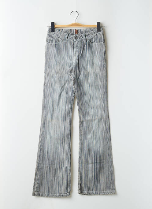 Blugi cu croială evazată albastru TEDDY SMITH femeie