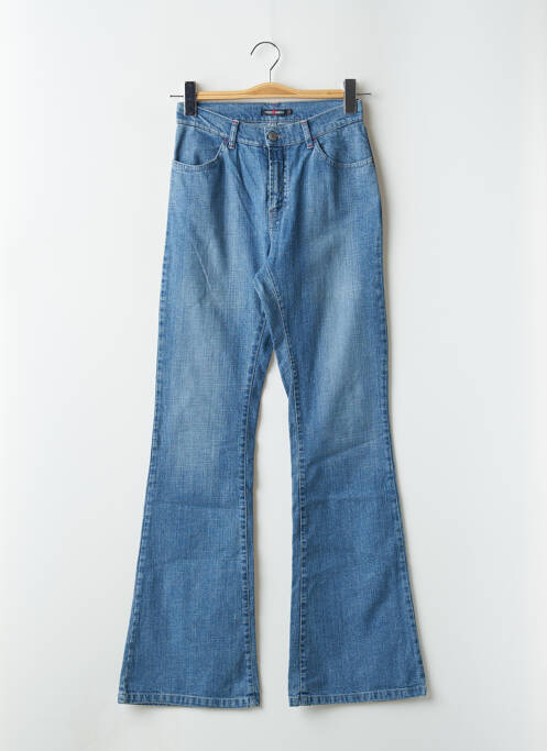 Blugi cu croială evazată albastru TEDDY SMITH femeie