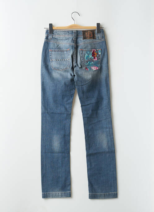 Blugi cu croială dreaptă albastru TEDDY SMITH femeie