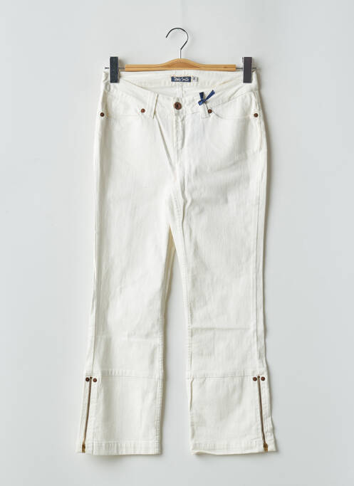 Blugi bootcut mărime normală mărime normală alb TEDDY SMITH femme