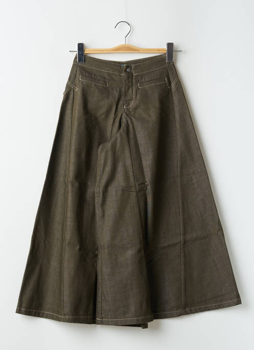 Pantalon trei sferturi verde TEDDY SMITH femeie