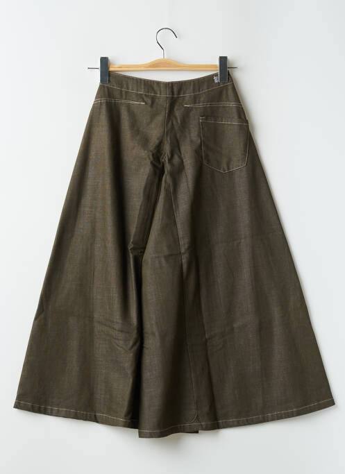 Pantalon trei sferturi verde TEDDY SMITH femeie