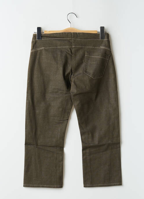 Pantalon trei sferturi verde TEDDY SMITH femeie