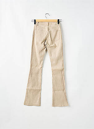 Pantalon evazat elasticitate talie joasă verde SCHOOL RAG femeie