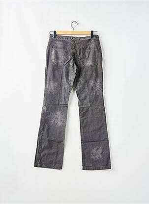 Pantalon drept buzunare talie joasă gri SCHOOL RAG femeie