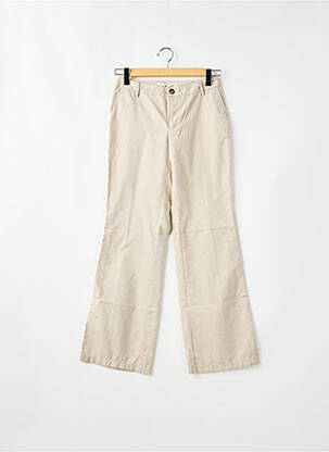 Pantalon chino talie joasă talie joasă bej SCHOOL RAG femeie