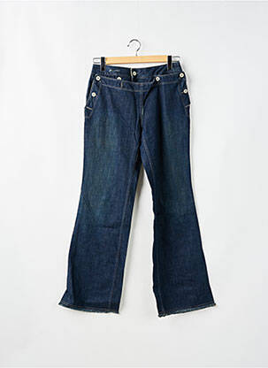 Blugi cu croială evazată albastru SCHOOL RAG femeie