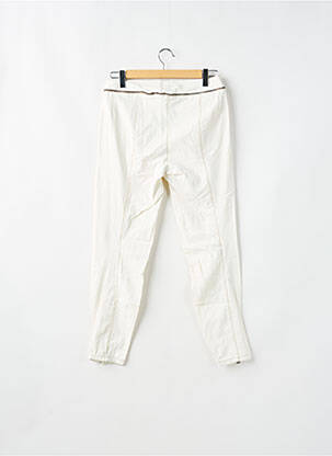 Pantalon slim talie joasă talie joasă alb SCHOOL RAG femeie