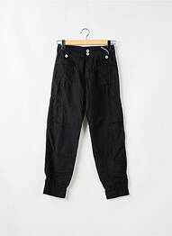 Pantalon cargo buzunare talie joasă negru SCHOOL RAG femeie