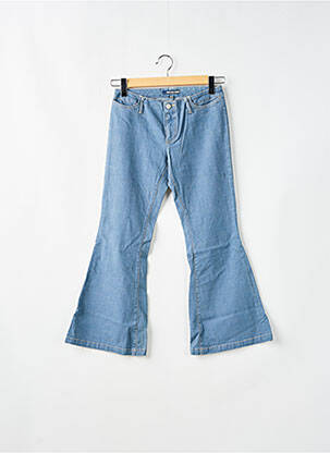 Blugi cu croială evazată albastru SCHOOL RAG femeie