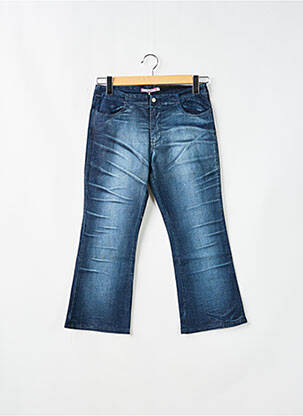 Blugi cu croială evazată albastru SCHOOL RAG femeie