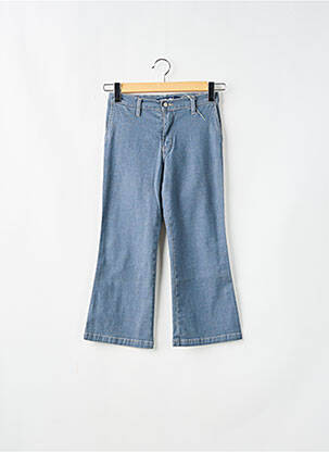 Blugi cu croială evazată albastru SCHOOL RAG femeie