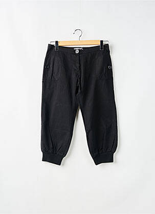 Pantalon trei sferturi talie joasă talie joasă negru SESSUN femeie