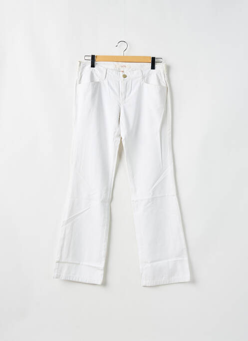 Pantalon drept alb SCHOOL RAG femeie