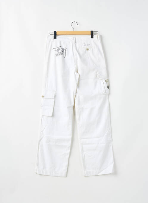 Pantalon cargo alb SCHOOL RAG femeie