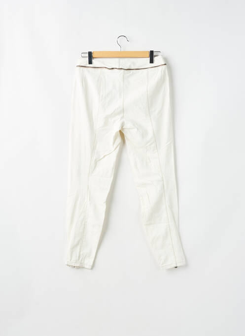 Pantalon slim alb SCHOOL RAG femeie