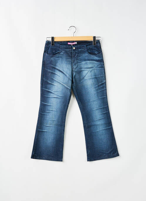 Blugi cu croială evazată albastru SCHOOL RAG femeie