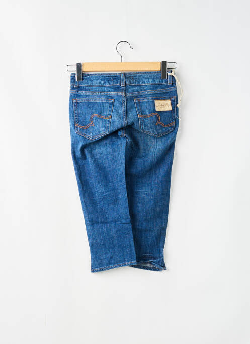 Blugi cu croială slim țesătură brută mărime normală albastru SCHOOL RAG femme