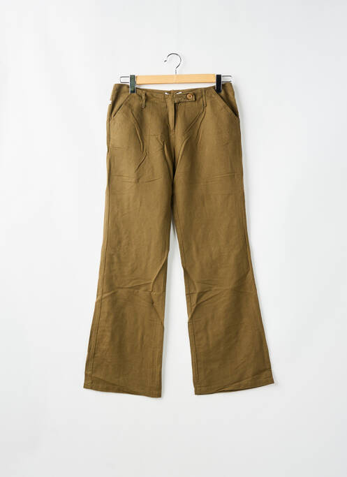 Pantalon drept verde SESSUN femeie