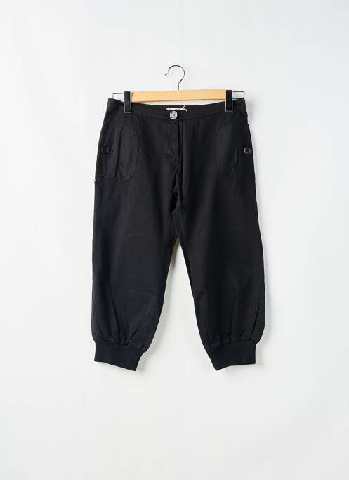 Pantalon trei sferturi negru SESSUN femeie