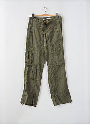Pantalon cargo croială dreaptă mărime normală verde ONLY femeie