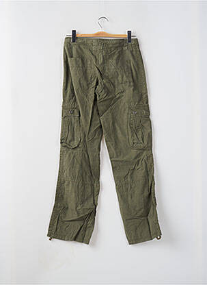 Pantalon cargo croială dreaptă mărime normală verde ONLY femeie