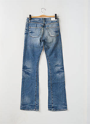 Blugi bootcut buzunare talie joasă albastru RWD femeie