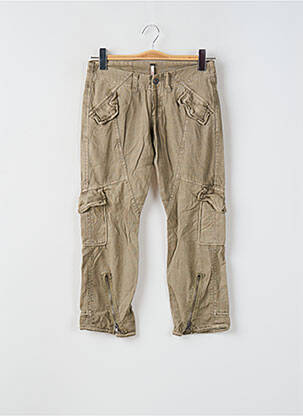 Pantalon trei sferturi verde RWD femeie