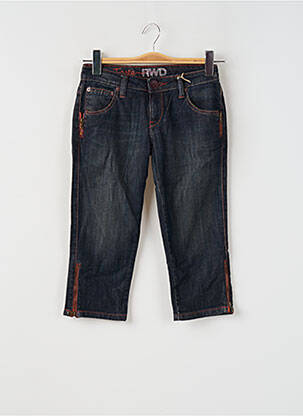 Pantalon trei sferturi albastru RWD femeie