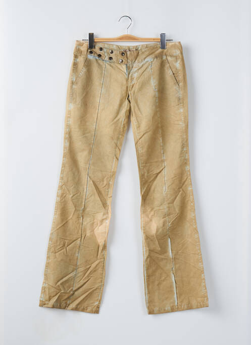 Pantalon evazat bej PHARD femeie