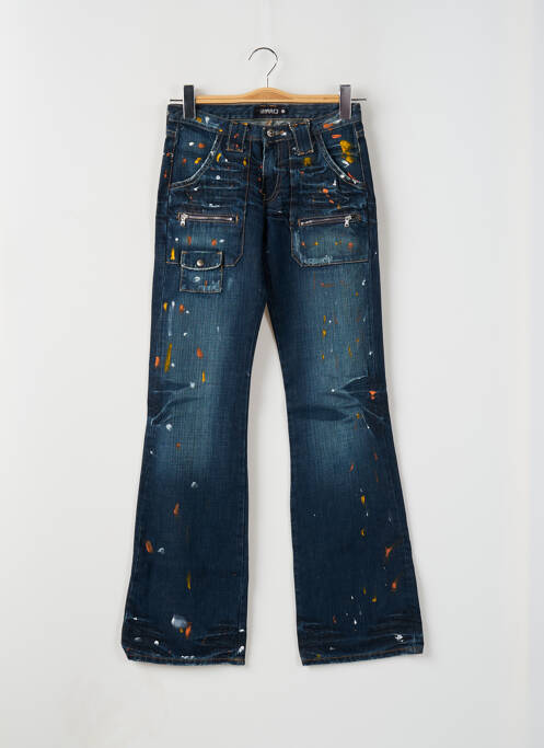 Blugi bootcut albastru RWD femeie