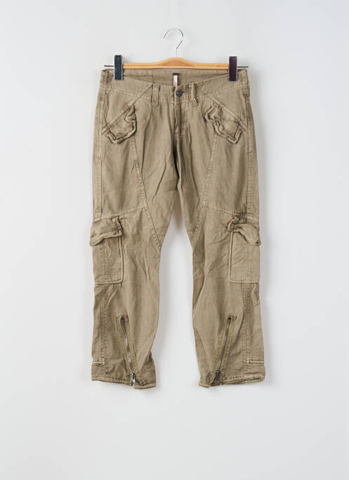 Pantalon trei sferturi verde RWD femeie