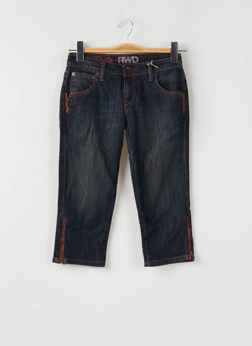 Pantalon trei sferturi albastru RWD femeie