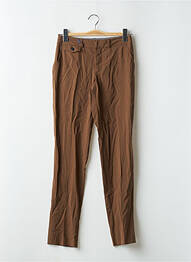 Pantalon drept elasticitate mărime normală maro LEON & HARPER femme