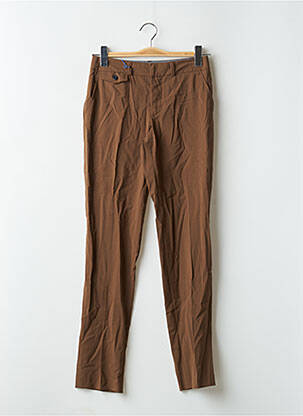 Pantalon drept maro LEON & HARPER femeie