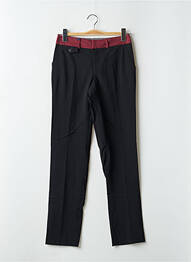 Pantalon drept elasticitate mărime normală negru LEON & HARPER femeie