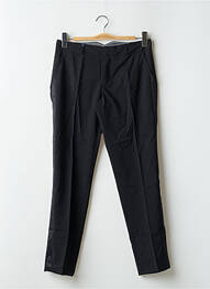 Pantalon drept elasticitate mărime normală negru LEON & HARPER femme
