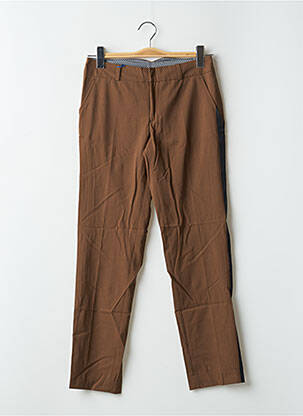 Pantalon drept maro LEON & HARPER femeie