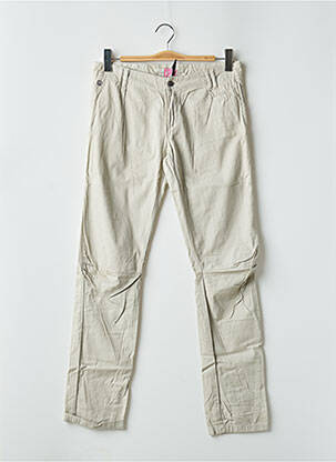 Pantalon drept bej ONE GREEN ELEPHANT femeie