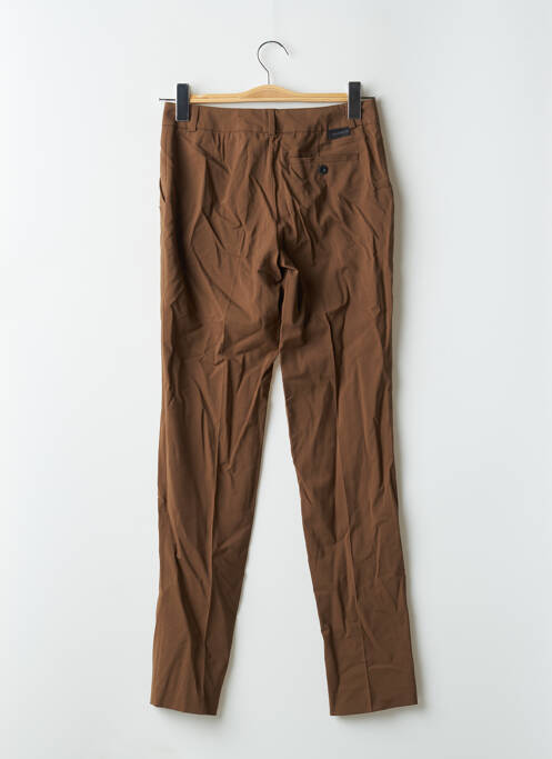 Pantalon drept maro LEON & HARPER femeie