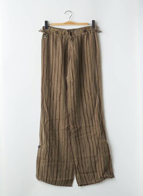 Pantalon larg verde LOIS femeie