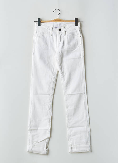 Blugi cu croială slim alb MELTIN'POT femeie