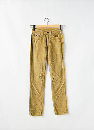 Pantalon drept bej FIVE PM femeie