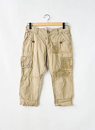 Pantalon trei sferturi bej GURU femeie